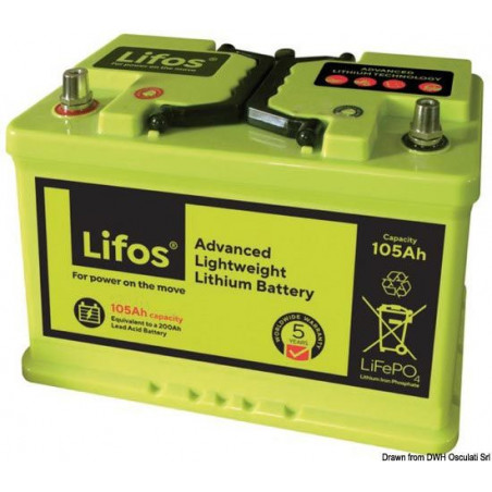 Batterie de service LIFOS   