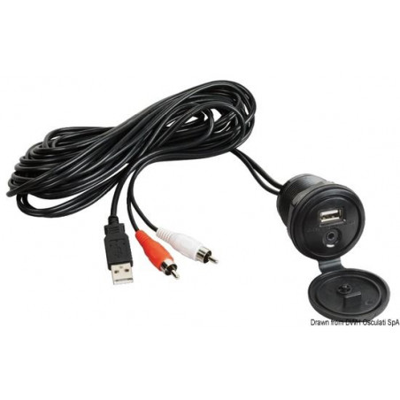 Connexion USB + AUX 