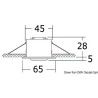 Spot orientable compact Altair - schéma Spot orientable compact Altair - schéma