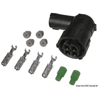 Connecteur de sortie pour coupe-batterie