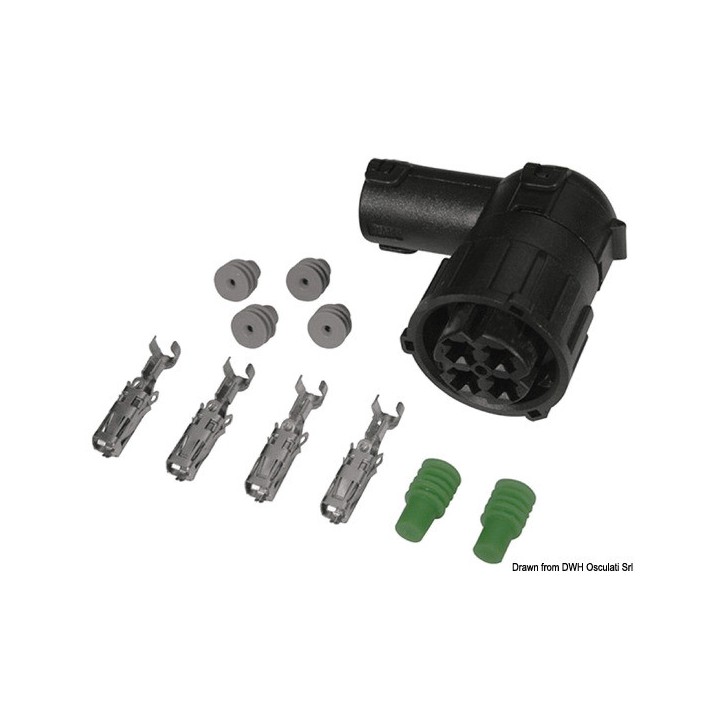 Connecteur de sortie pour coupe-batterie