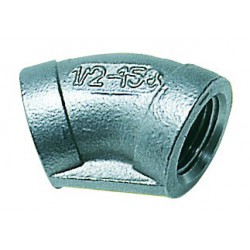 Coude inox femelle / femelle