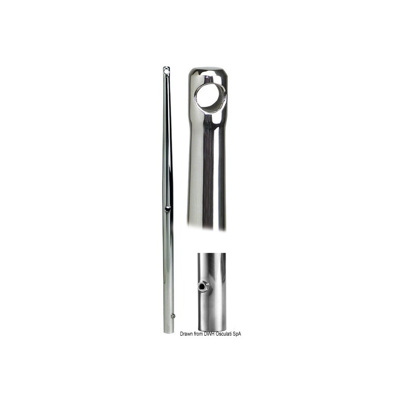 Chandelier inox pour base mâle