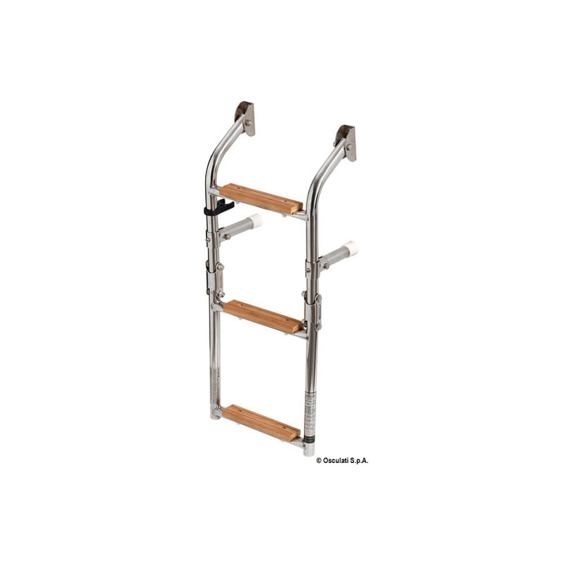 Echelle bateau inox / bois