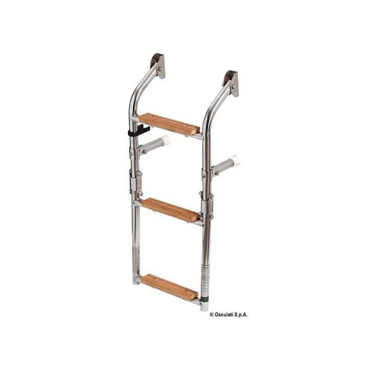 Echelle bateau inox / bois
