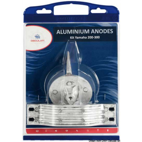 Kit anodes YAMAHA