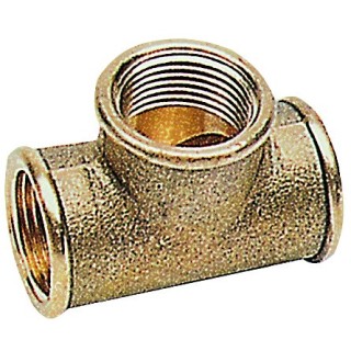 Raccord T laiton 