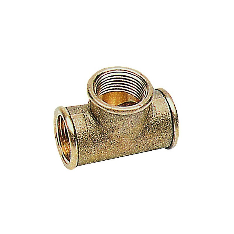 Raccord T laiton 