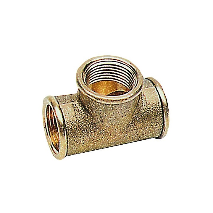 Raccord T laiton 