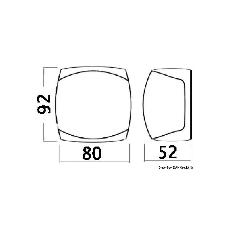 Feux de navigation Sphera II à LED jusqu'à 20 m  