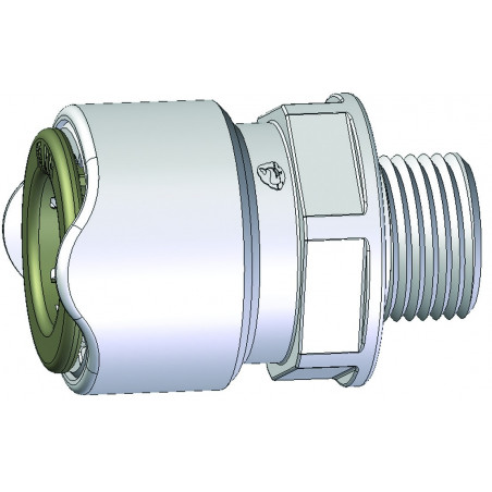 Adaptateur 1/2"BSP mâle Whale 