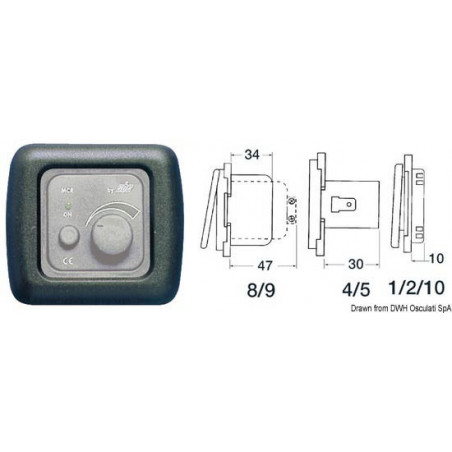 Matériel électrique modulaire  