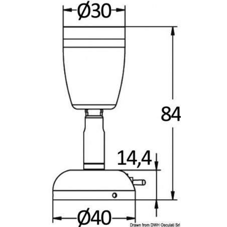 Spot à led orientable     