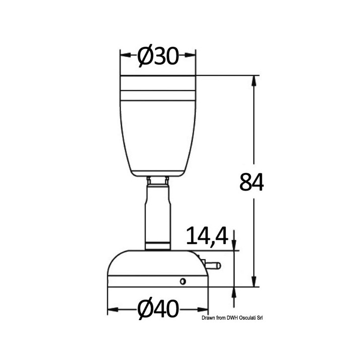 Spot à led orientable     