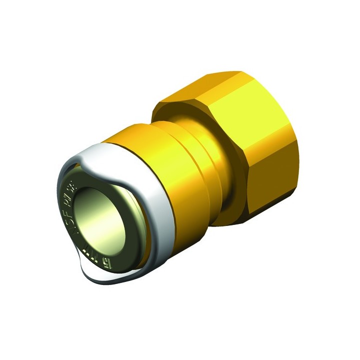 Adaptateur 1/2"BSP femelle laiton 