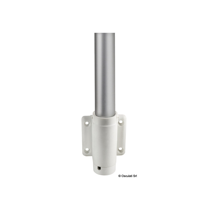 Hampe "Classic" en aluminium support blanc