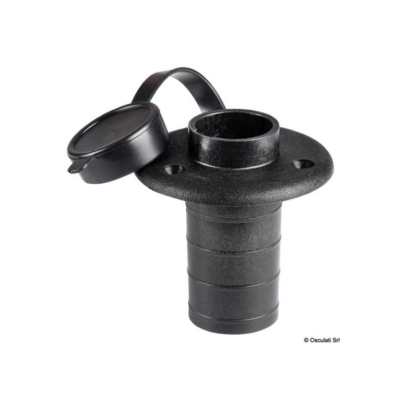 support noir pour hampe