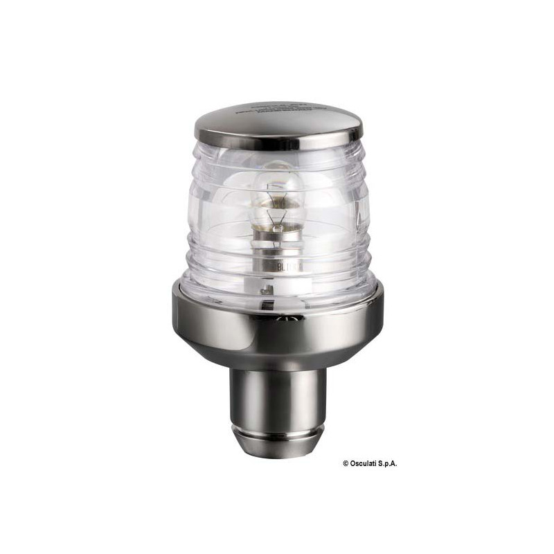 Feu de tête de mât à 360° chromé