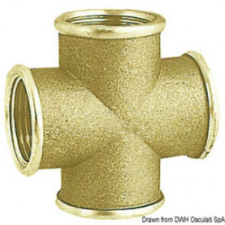 Raccord en croix femelle