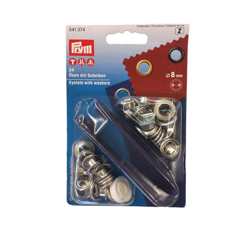 Série d'oeillets en laiton PRYM