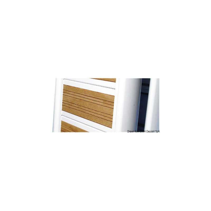 Passerelles de bateau pliante en aluminium