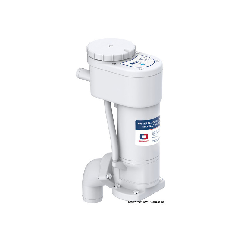 Kit de conversion manuel/ électrique pour WC