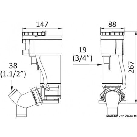 Kit de conversion manuel/ électrique pour WC