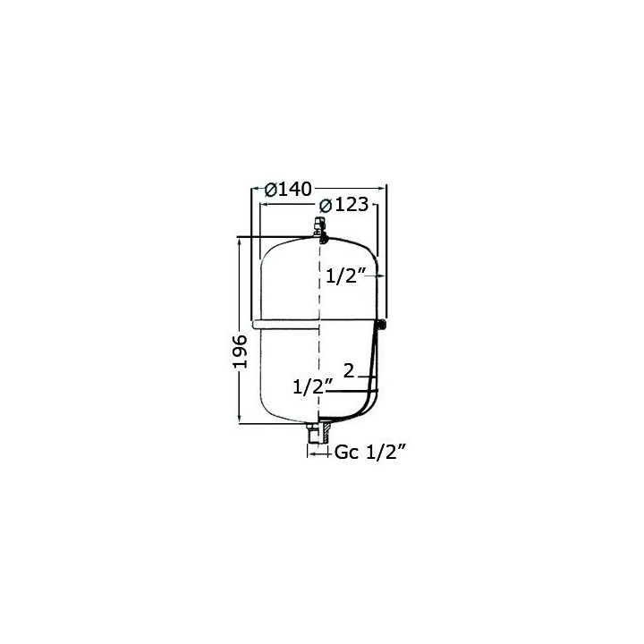 Réservoir pour autoclave et chauffe-eau 