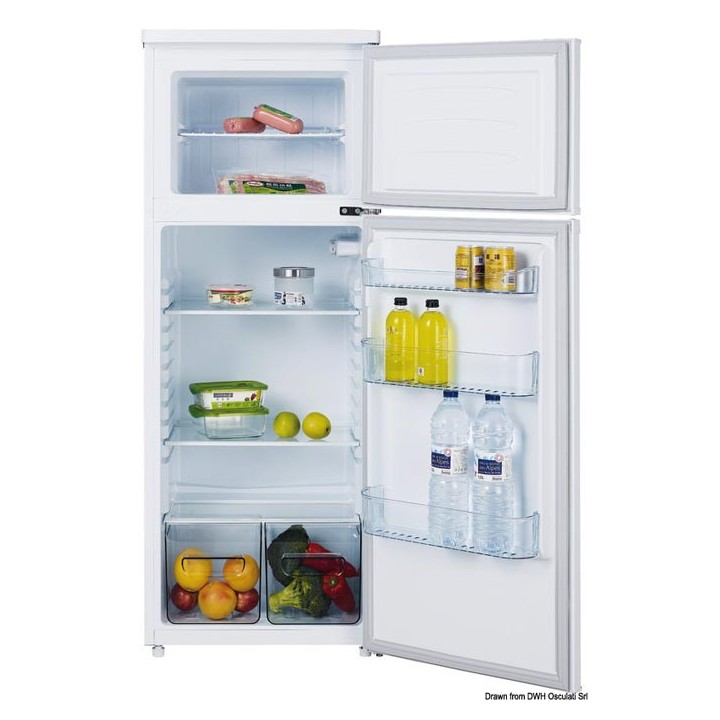 Réfrigérateur frontal inox