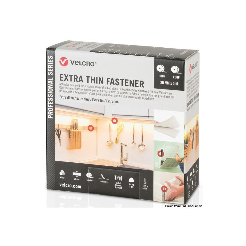 VELCRO® EXTRA THIN Fastener  - 65.453.05