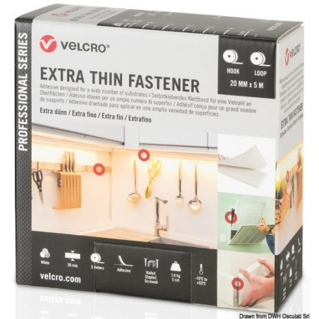 VELCRO® EXTRA THIN Fastener  - 65.453.05