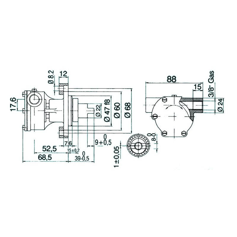 Pompe NAUCO modèle ST 136