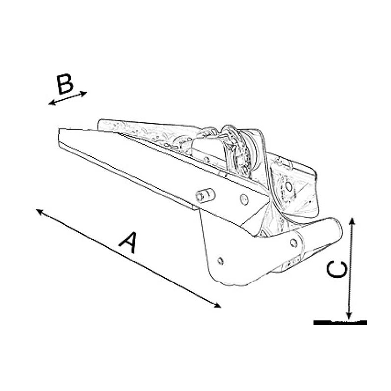 01.333.10-11_dis - Davier à bascule léger  - 01.333.10-11_dis