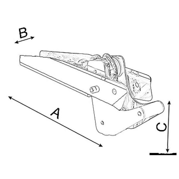 Davier à bascule léger 