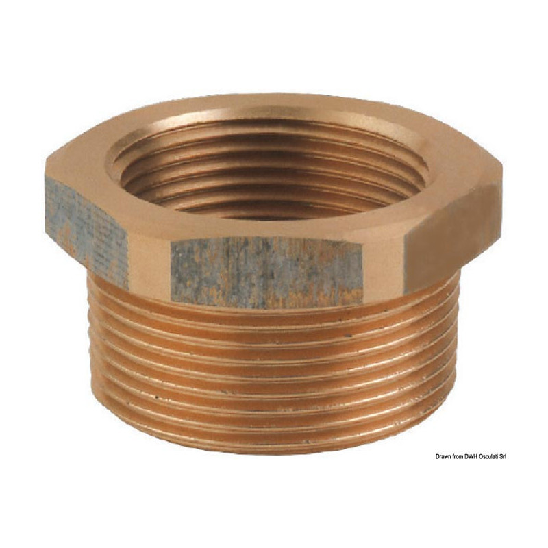 Raccord bronze M-F 