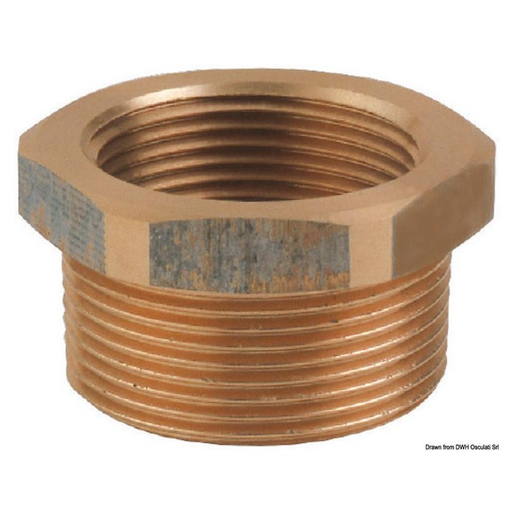 Raccord bronze M-F 