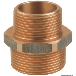 Réducteur M-M en bronze 