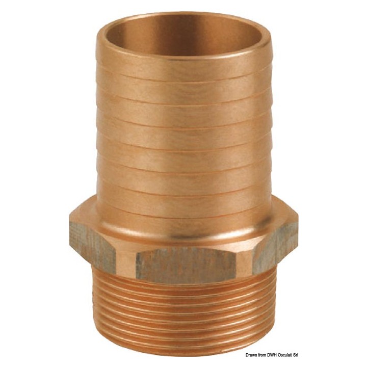 Raccord rapide mâle en bronze GUIDI 