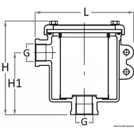 Filtre à eau GUIDI Ionio  - 17.648.xx_dis