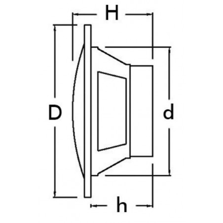 Enceintes double cône Osculati  - 29.741.0X_dis