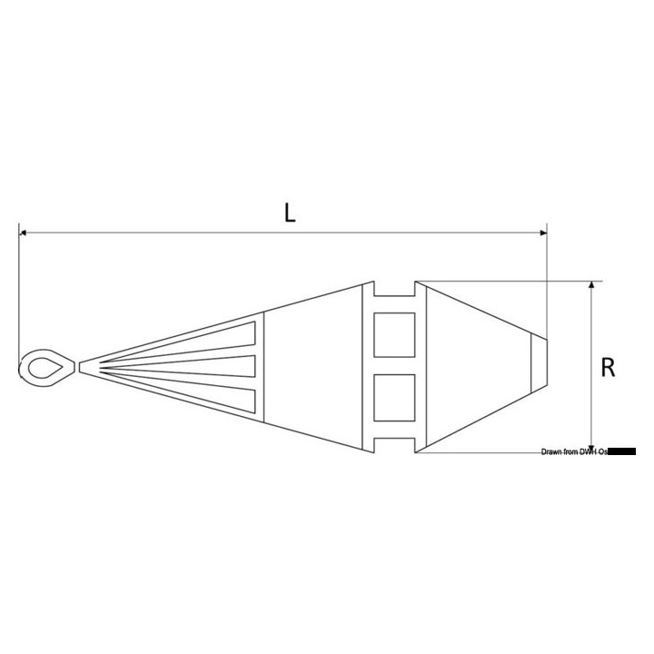 Ancre flottante Heavy Tug  - 32.780.0x_dis