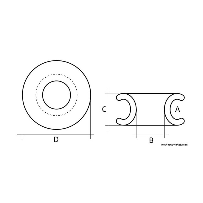 Anneaux Ropeye SLR  - 39.819.0X_dis