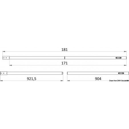 Poteau carbone pour tauds   - 46.818.09_dis