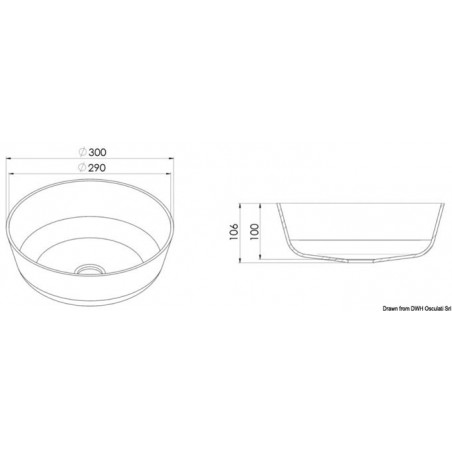 Lavabo  en ocritech 