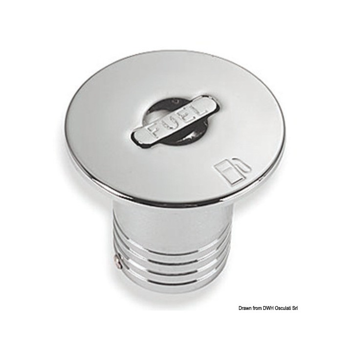 Bouchon en laiton chromé   
