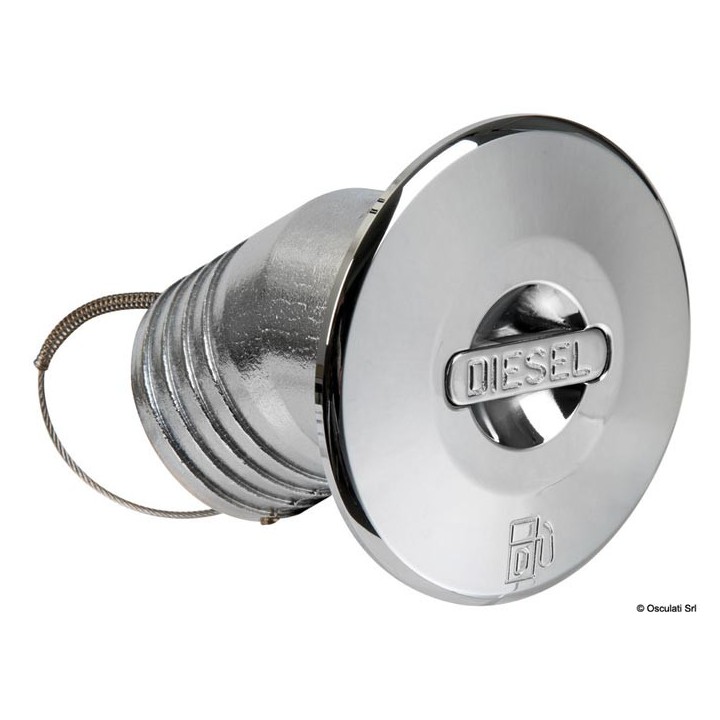 Bouchon en laiton chromé   