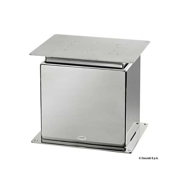 Pied de table électrique SQUARE inox          