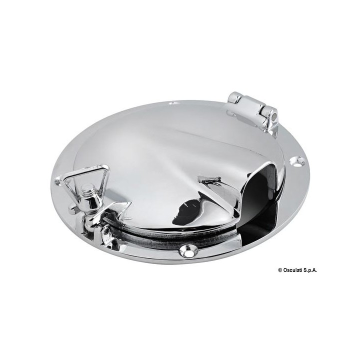 Ecubier amarre laiton chromé  