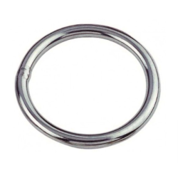 Anneau rond en inox