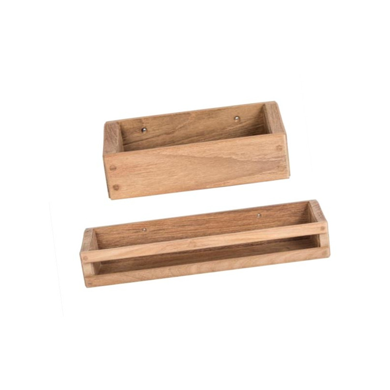 Mini-étagères en teck